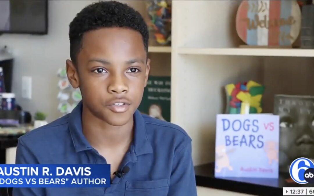Celebree Graduate Austin Davis Returns as a Guest Reader with His First Published Book!